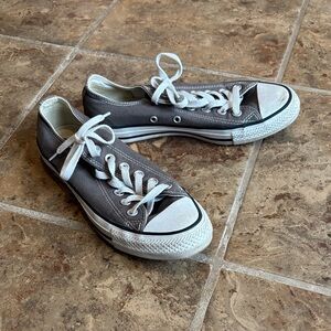 Classic Gray Canvas Sneakers